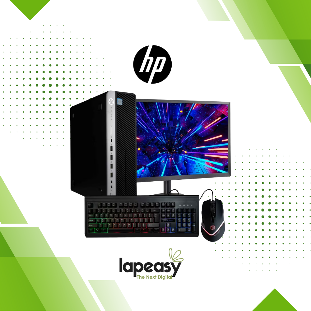 HP ProDesk 600 G3 All-in-One Desktop Computer Set | Intel i5 6th Gen | 22" HD LCD Monitor | Wired KB & Mouse | Speakers| Wi-Fi | Windows 11 Pro | Refurbished